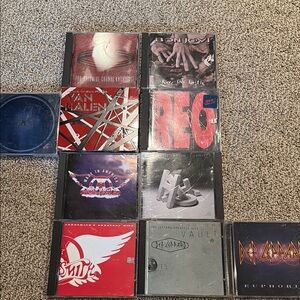 Rock Music CD Collection